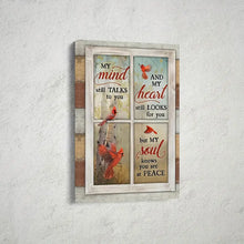 Load image into Gallery viewer, MY MIND STILL TALKS TO YOU . CANVAS WALL ART
