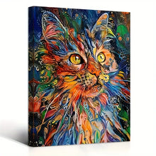 Load image into Gallery viewer, MODERN CAT . CANVAS WALL ART
