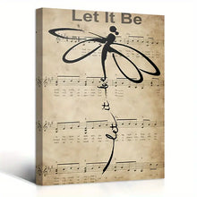 Load image into Gallery viewer, LET IT BE . CANVAS WALL ART
