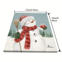 Load image into Gallery viewer, FROSTY . CANVAS WALL ART
