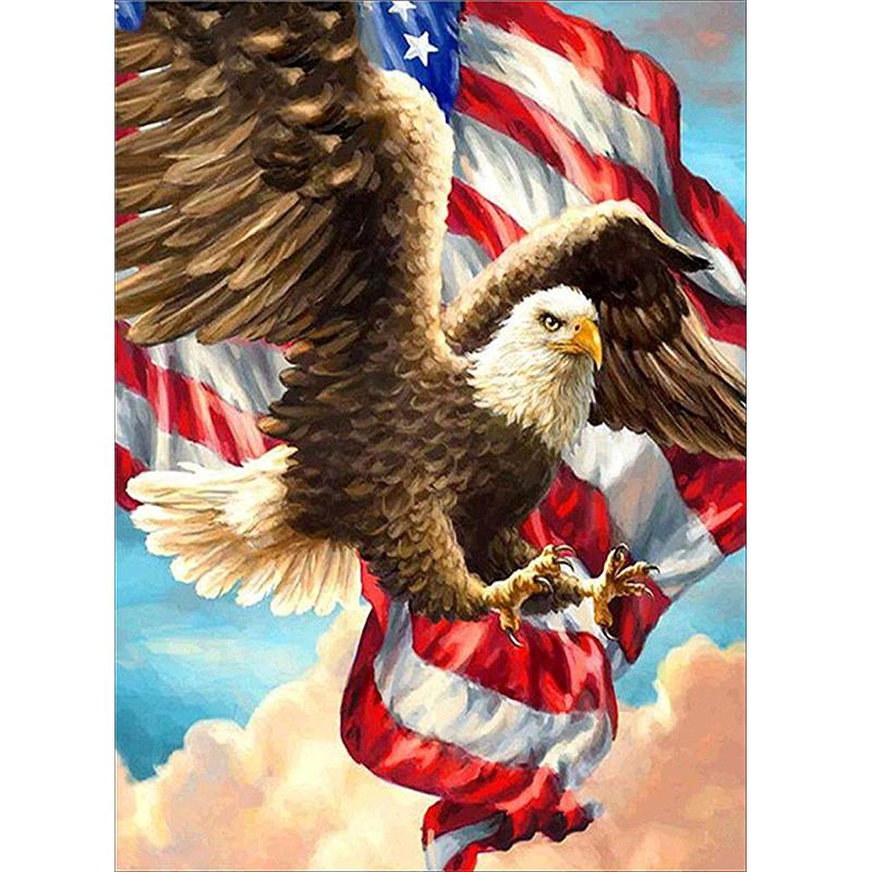 AMERICAN EAGLE . DIAMOND PAINTING